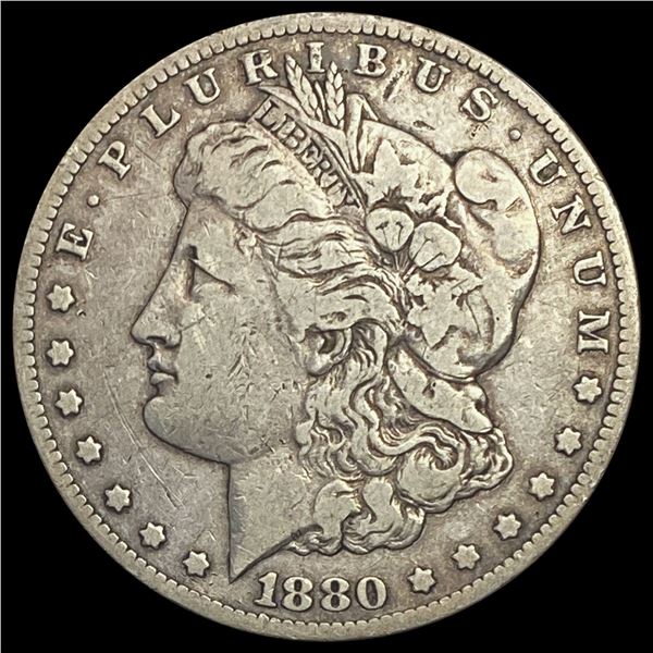 1880-CC Morgan Silver Dollar NICELY CIRCULATED
