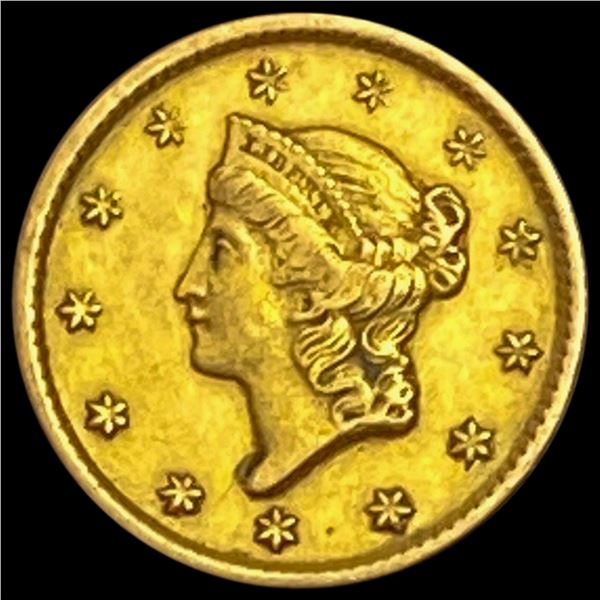 1849-O Rare Gold Dollar CLOSELY UNCIRCULATED
