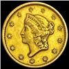 Image 1 : 1849-O Rare Gold Dollar CLOSELY UNCIRCULATED