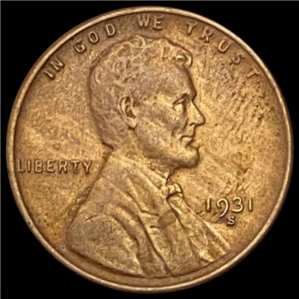 1931-S RD Wheat Cent UNCIRCULATED