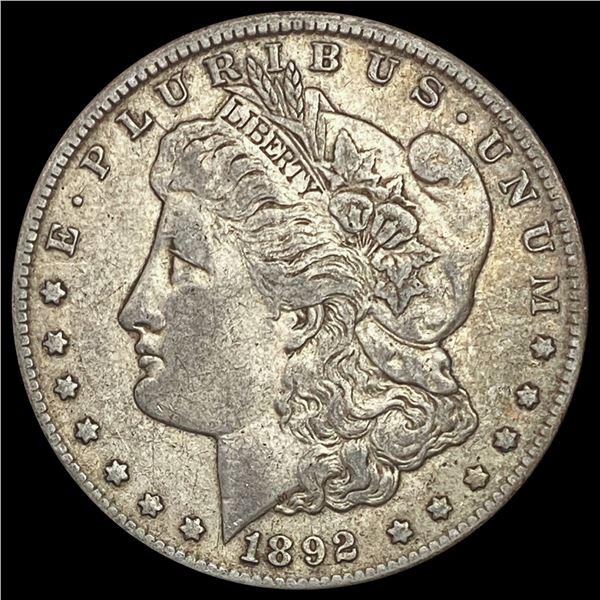 1892-O Morgan Silver Dollar NEARLY UNCIRCULATED