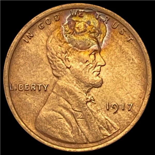 1917 RD Wheat Cent UNCIRCULATED