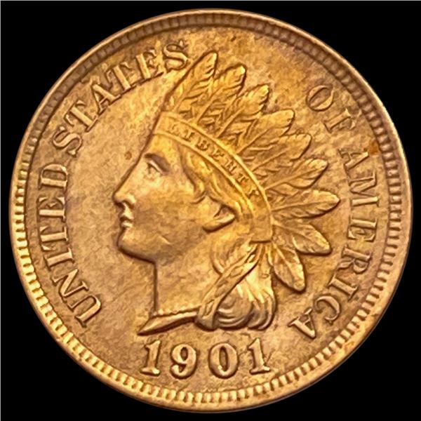 1901 RD Wheat Cent UNCIRCULATED