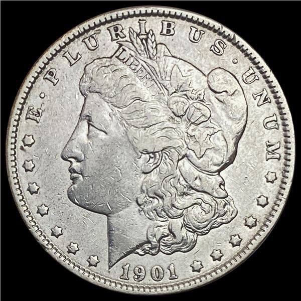 1901 Morgan Silver Dollar CLOSELY UNCIRCULATED