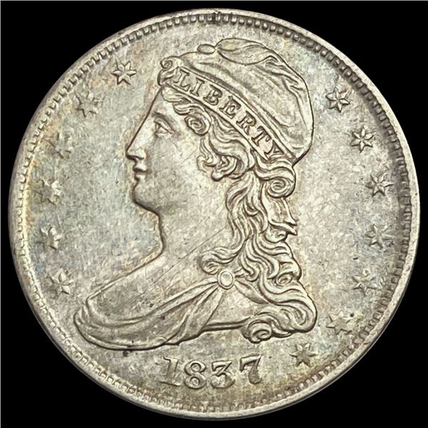 1837 Capped Bust Half Dollar CLOSELY UNCIRCULATED