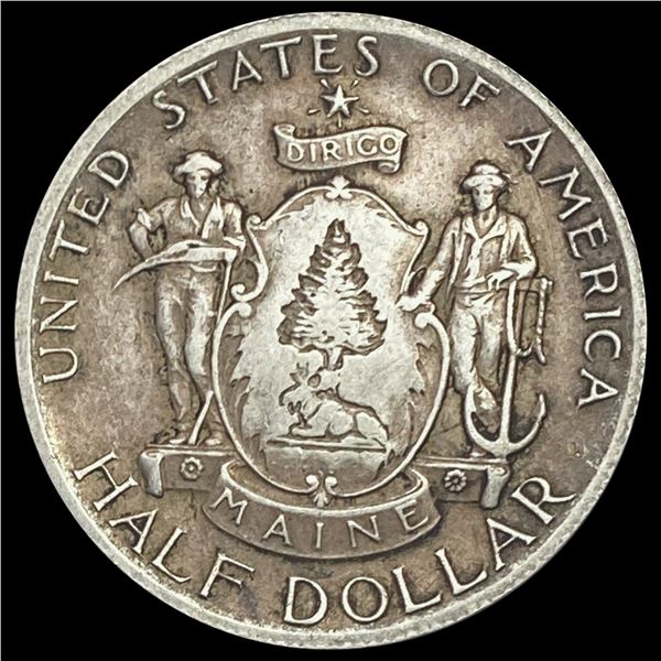 1920 Maine Half Dollar LIGHTLY CIRCULATED