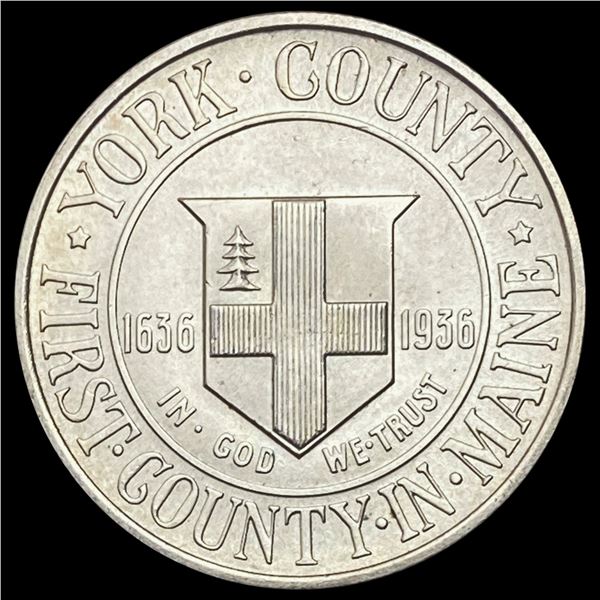 1936 York Half Dollar GEM BU