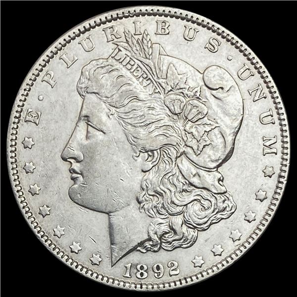 1892 Morgan Silver Dollar CLOSELY UNCIRCULATED