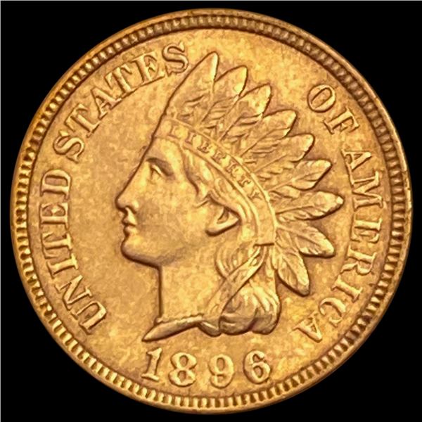 1896 RD Indian Head Cent CHOICE BU