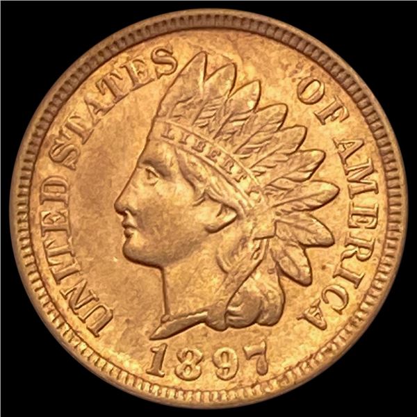 1897 RD Indian Head Cent UNCIRCULATED