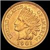 Image 1 : 1901 RD Indian Head Cent UNCIRCULATED