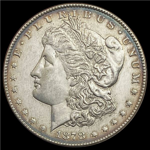 1878-CC Morgan Silver Dollar CLOSELY UNCIRCULATED