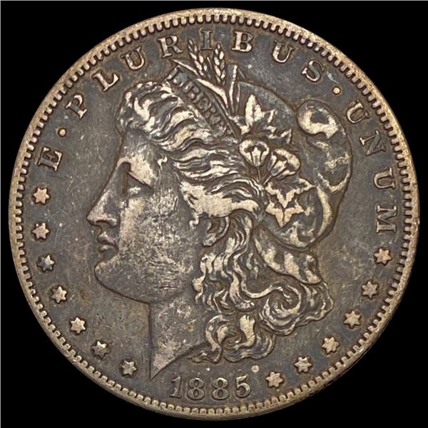 1885-S Morgan Silver Dollar LIGHTLY CIRCULATED