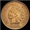 Image 1 : 1903 RD Indian Head Cent CHOICE BU