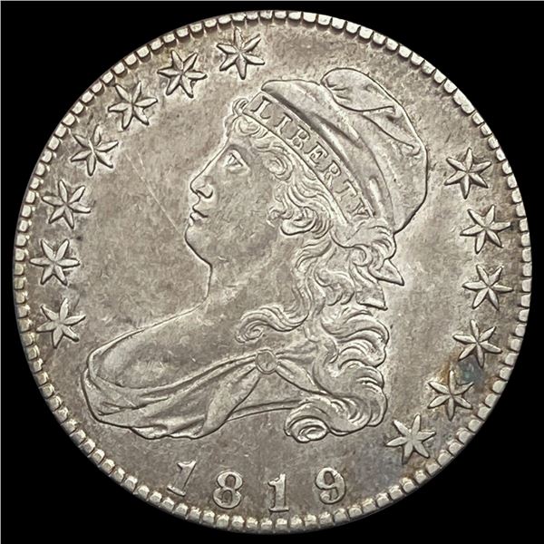 1819 Capped Bust Half Dollar CHOICE AU