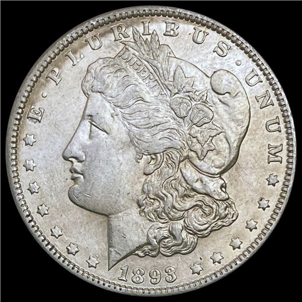 1893 Morgan Silver Dollar CLOSELY UNCIRCULATED
