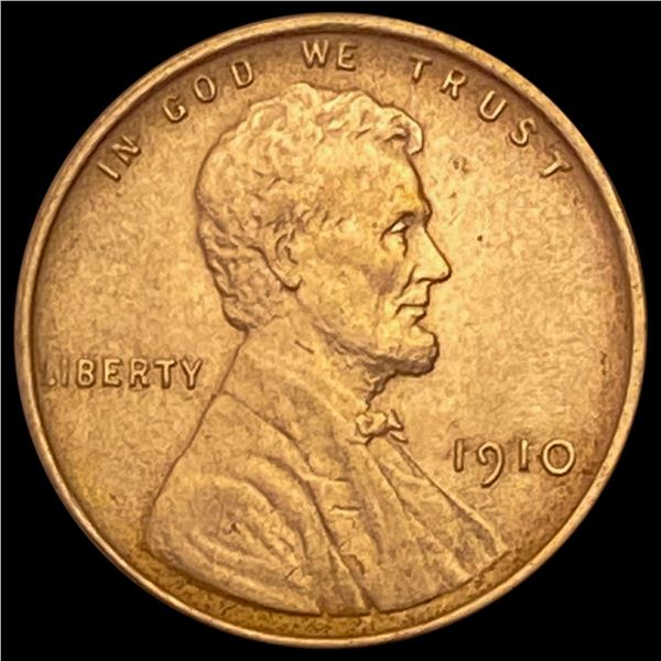 1910 RD Wheat Cent UNCIRCULATED