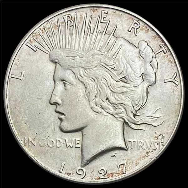 1927-S Silver Peace Dollar CLOSELY UNCIRCULATED