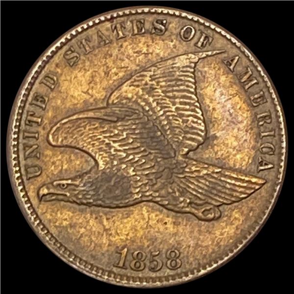 1858 Flying Eagle Cent CLOSELY UNCIRCULATED