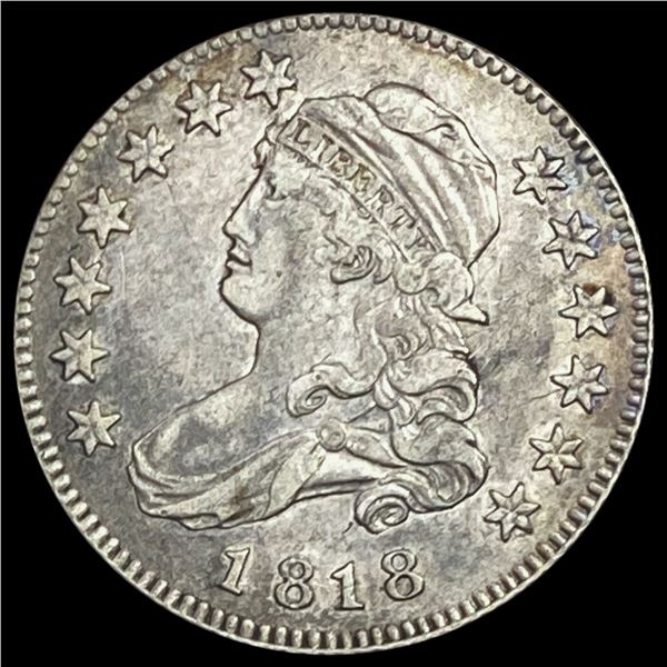 1818 Capped Bust Quarter CLOSELY UNCIRCULATED