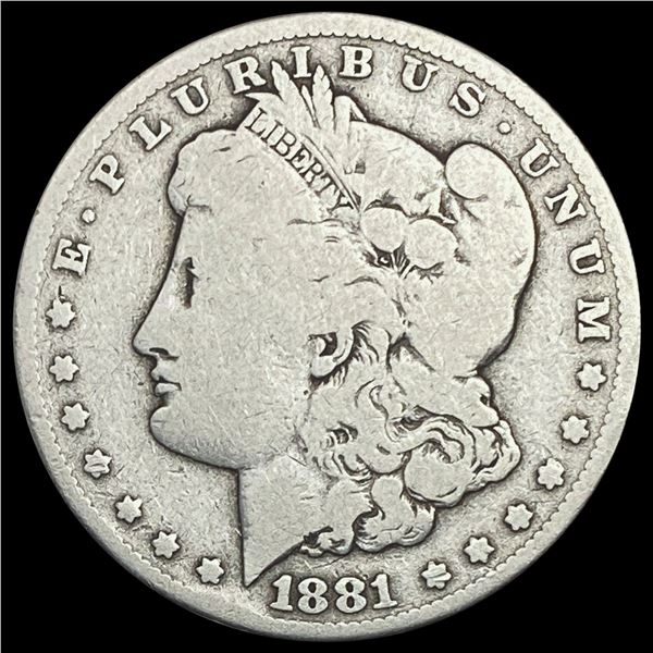 1881-CC Morgan Silver Dollar NICELY CIRCULATED