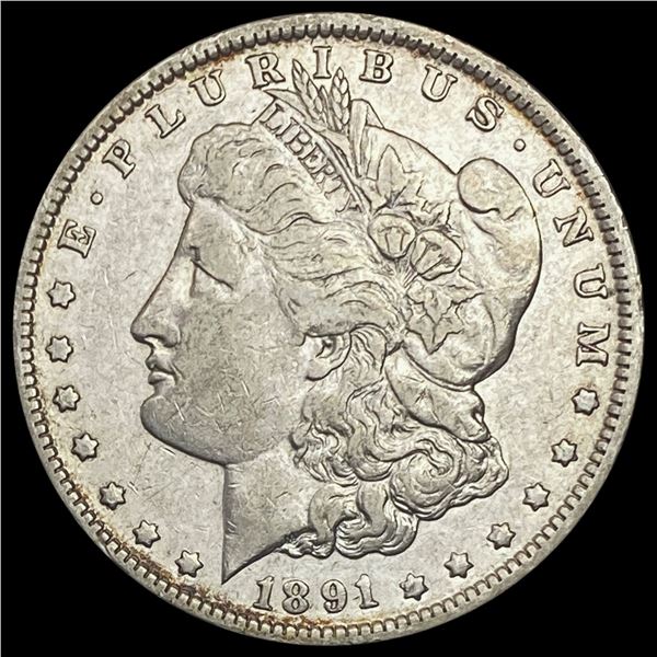 1891-O Morgan Silver Dollar CLOSELY UNCIRCULATED
