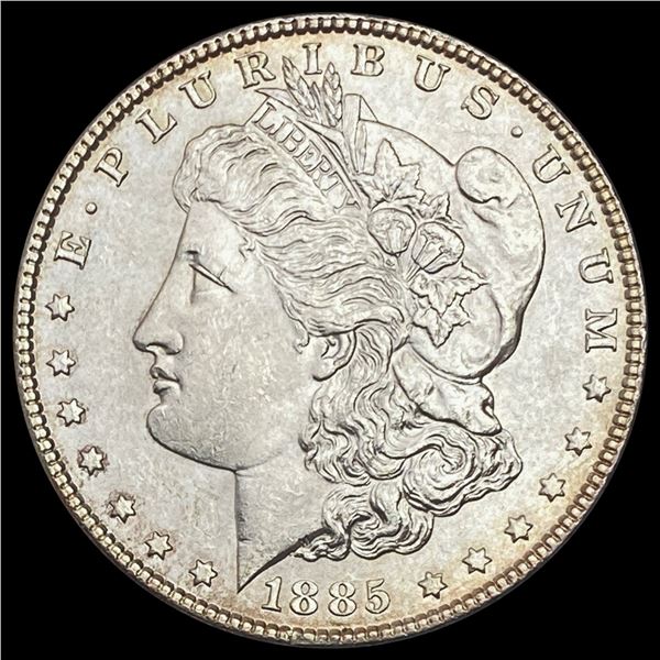 1885 Morgan Silver Dollar GEM BU