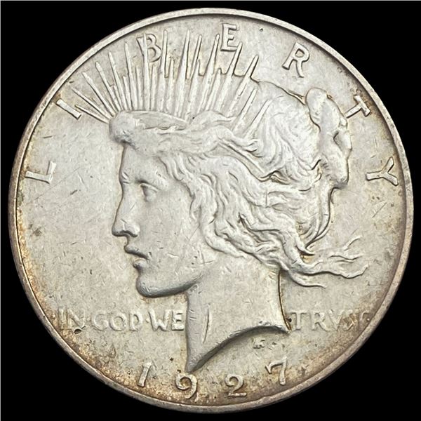 1927-D Silver Peace Dollar CLOSELY UNCIRCULATED