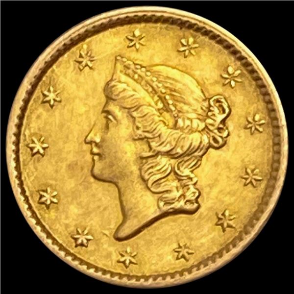 1853 Rare Gold Dollar UNCIRCULATED