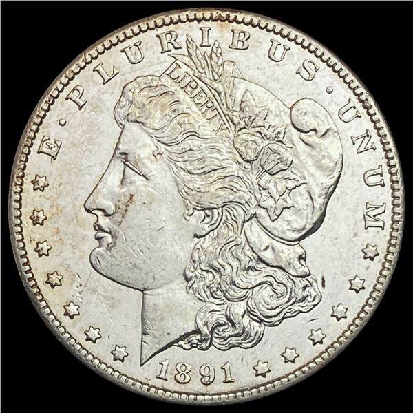 1891-S Morgan Silver Dollar UNCIRCULATED