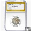 Image 1 : 1936-D Buffalo Nickel PGA MS67 MONSTER