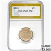 Image 1 : 1864 Two Cent Piece PGA MS64 RED
