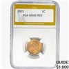 Image 1 : 1901 Indian Head Cent PGA MS65 RED