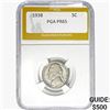 Image 1 : 1938 Jefferson Nickel PGA PR65