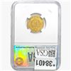 Image 2 : 1801 GOLD HALF GUINEA 1/2G PGA AU55