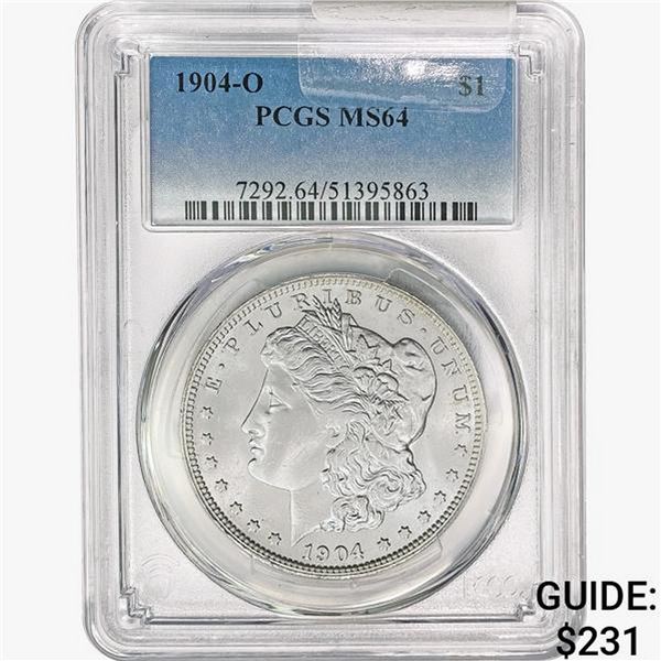 1904-O Morgan Silver Dollar PCGS MS64