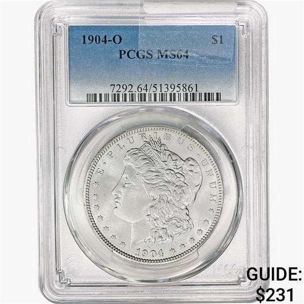 1904-O Morgan Silver Dollar PCGS MS64
