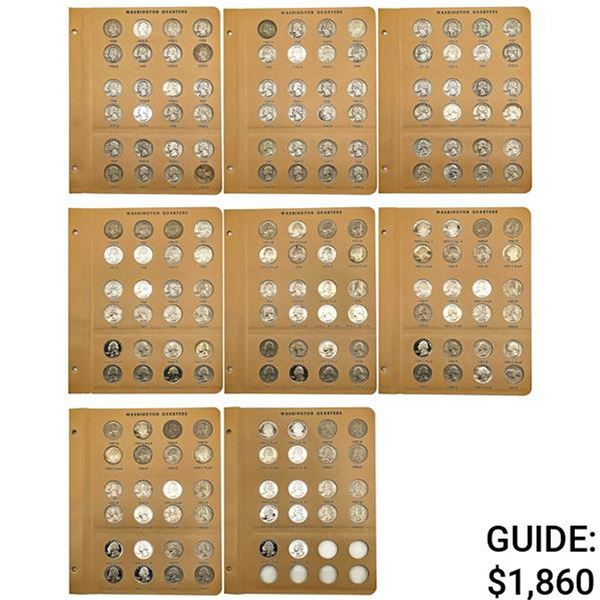 1932-1998 Washington Quarters Album [186 Coins]