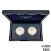 Image 1 : 2013 Silver Eagle Rev Proof and Enh Proof Set