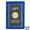 Image 1 : 1882-CC Morgan Silver Dollar GSA