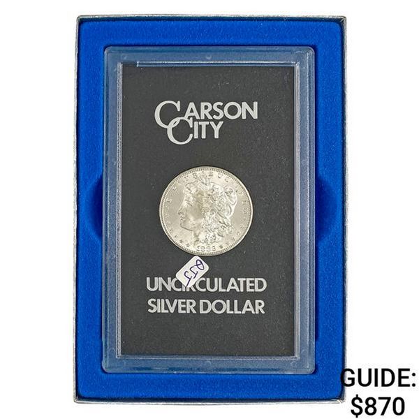 1883-CC Morgan Silver Dollar GSA