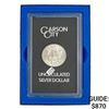 Image 1 : 1883-CC Morgan Silver Dollar GSA