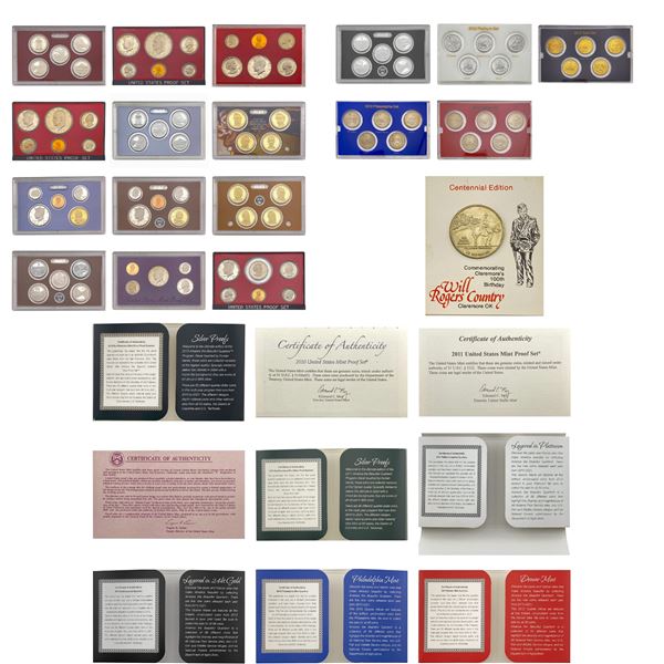 1976-2012 US Proofs Set Collection [87 Coins]