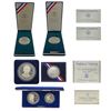 Image 1 : 1990-2009 US Commemorative Silver Lot [6 Coins]