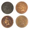Image 2 : 1859-1909 Varied Date Indian Head Cent Lot [99 Coins]