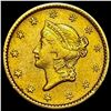 Image 1 : 1851 Rare Gold Dollar CLOSELY UNCIRCULATED