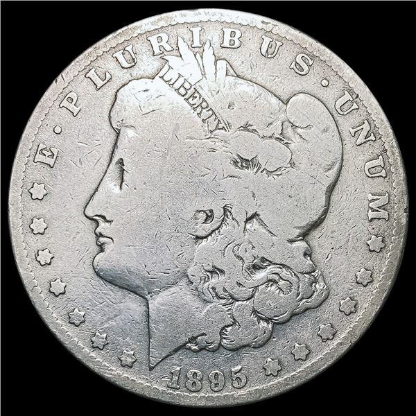 1895-O Morgan Silver Dollar LIGHTLY CIRCULATED