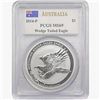 Image 8 : 2014-2017 US Silver Eagle and Australia WT Eagles Lot [4 Coins] PCGS/ICG/NGC MS/PF69/70