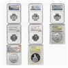 Image 1 : 1976-2011 US Silver Commemorative Coinage [8 Coins] ANACS/NGC MS/PF68-70
