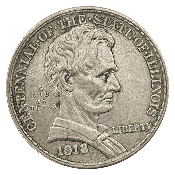 1918 Illinois Half Dollar MS